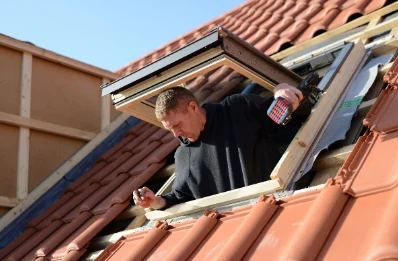 Pose de fenêtres de toit Velux aux Mesneux
